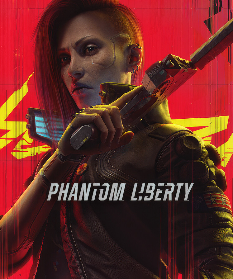 Cyberpunk 2077: Phantom Liberty cover artwork