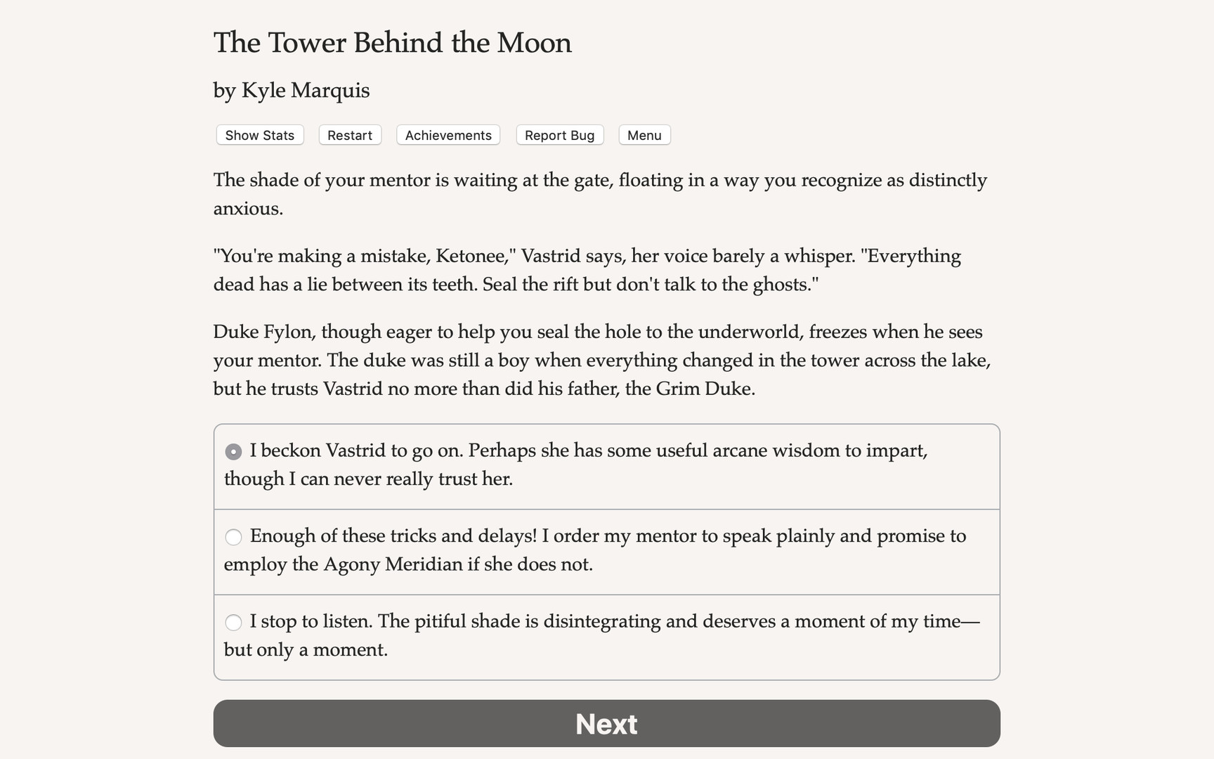 Tower Behind the Moon official in-game screenshot 1