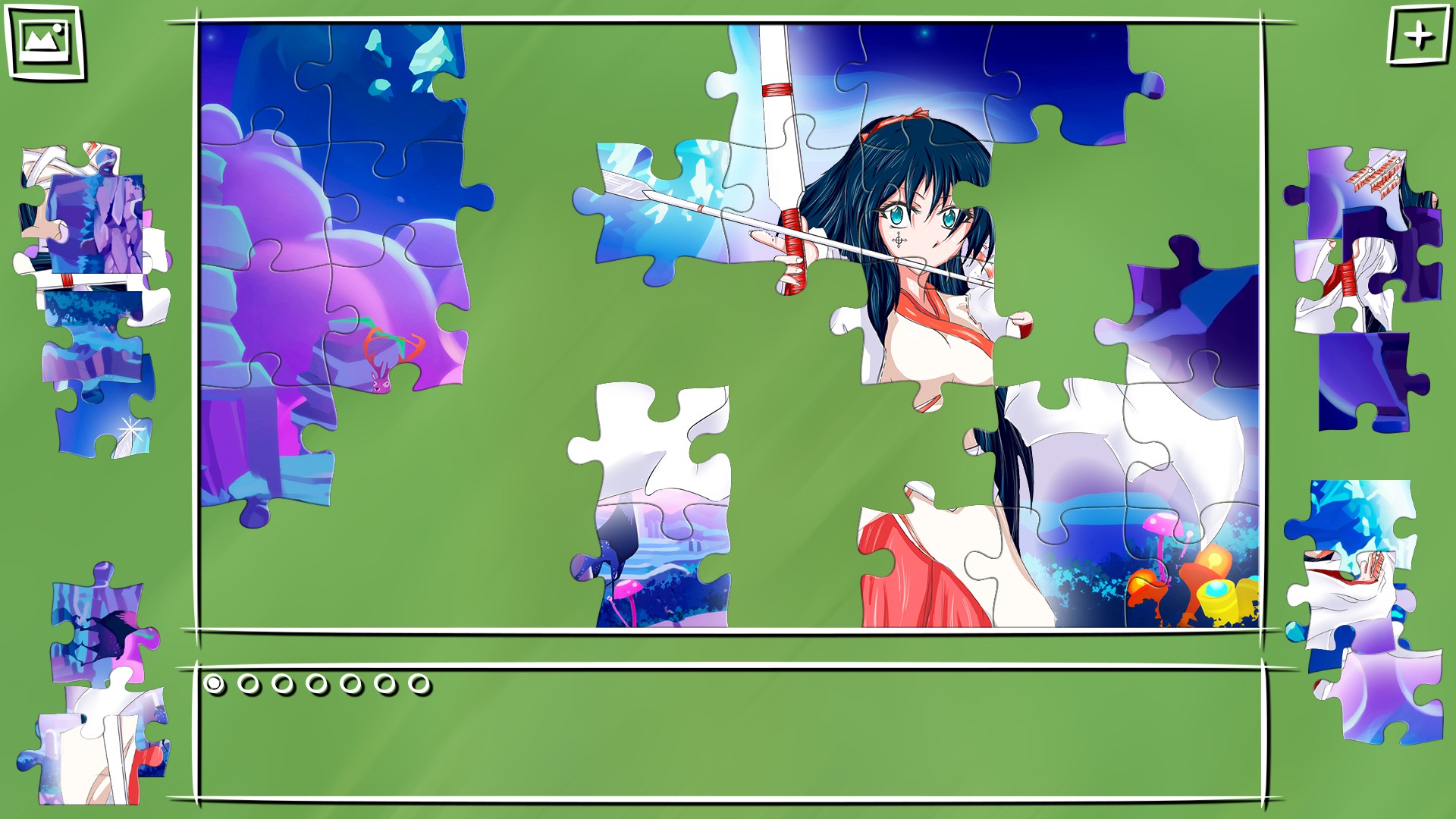 Super Jigsaw Puzzle: Anime Reloaded official in-game screenshot 1