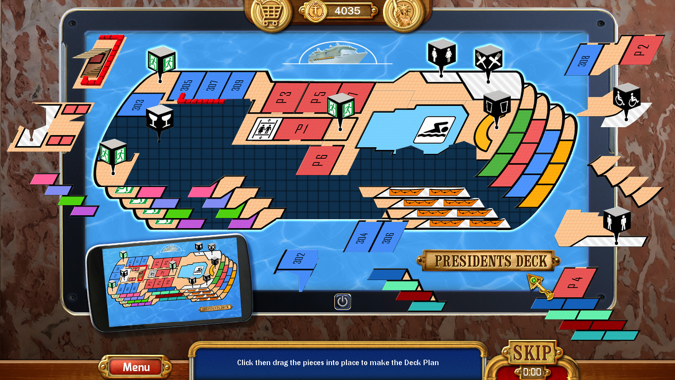 Vacation Adventures: Cruise Director 2 official in-game screenshot 1