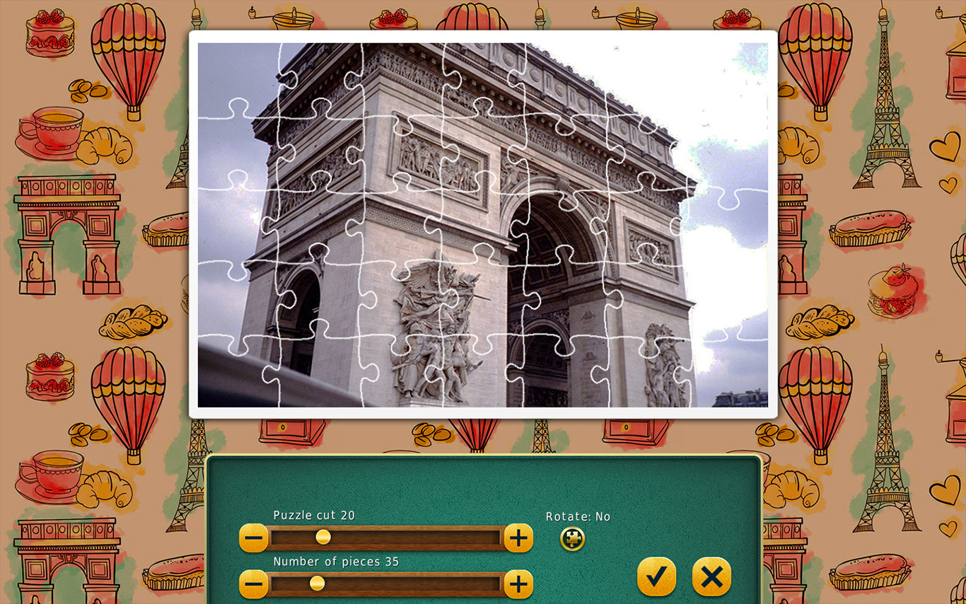 1001 Jigsaw. World Tour: France official in-game screenshot 1