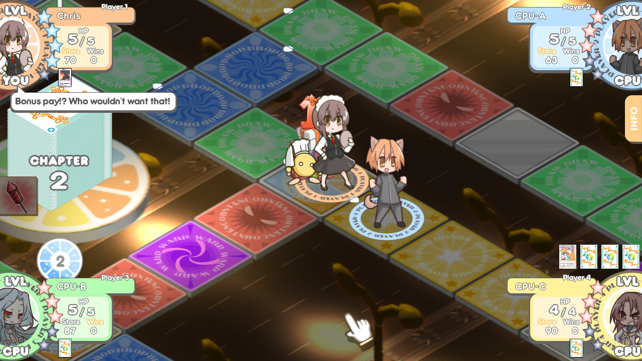 100% Orange Juice - Chris & Kyupita Character Pack official in-game screenshot 1