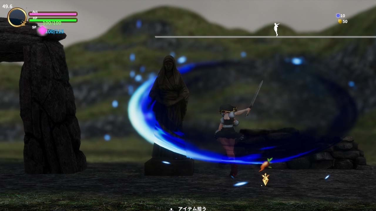 退魔聖女マリベル~サキュバスの誘惑 official in-game screenshot 1