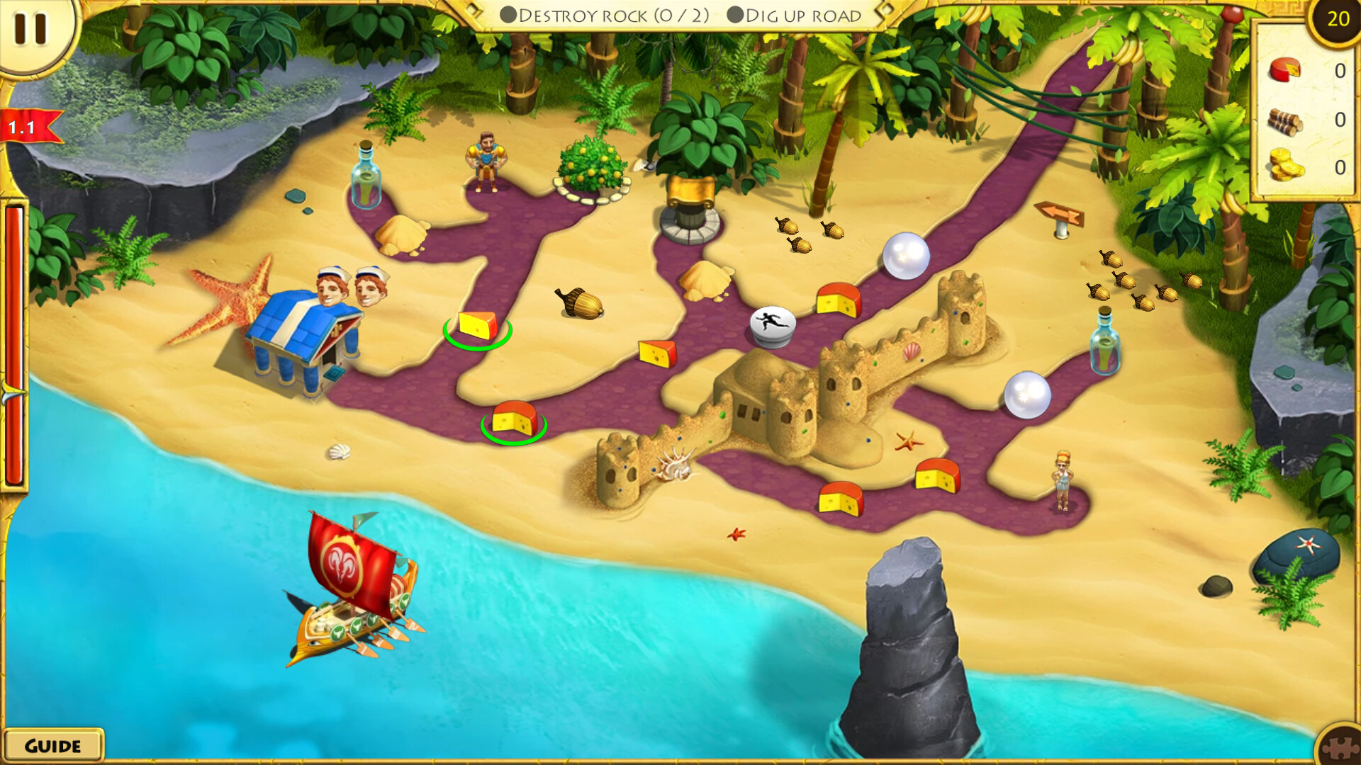 12 Labours of Hercules XIV: Message in a Bottle official in-game screenshot 1