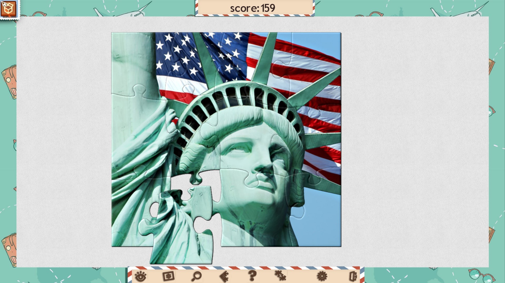 1001 Jigsaw American Puzzles official in-game screenshot 1