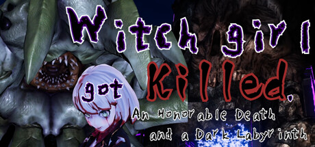 魔法少女が殺された。-名誉の死と陰の迷宮- cover artwork