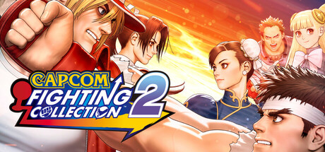 Capcom Fighting Collection 2 cover artwork