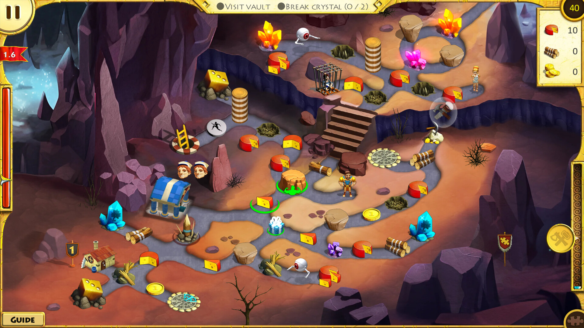 12 Labours of Hercules XVI: Olympic Bugs official in-game screenshot 1