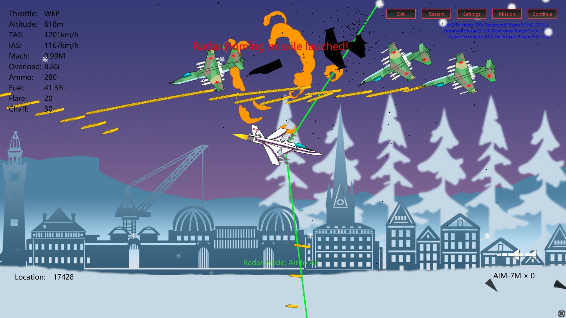 2D Dogfight - Secret Project official in-game screenshot 1
