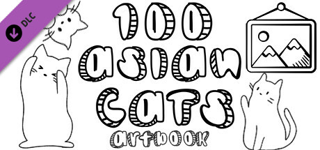 100 Asian Cats - Artbook cover artwork