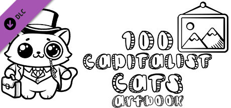 100 Capitalist Cats - Artbook cover artwork