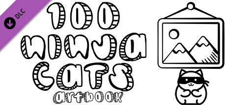 100 Ninja Cats - Artbook cover artwork