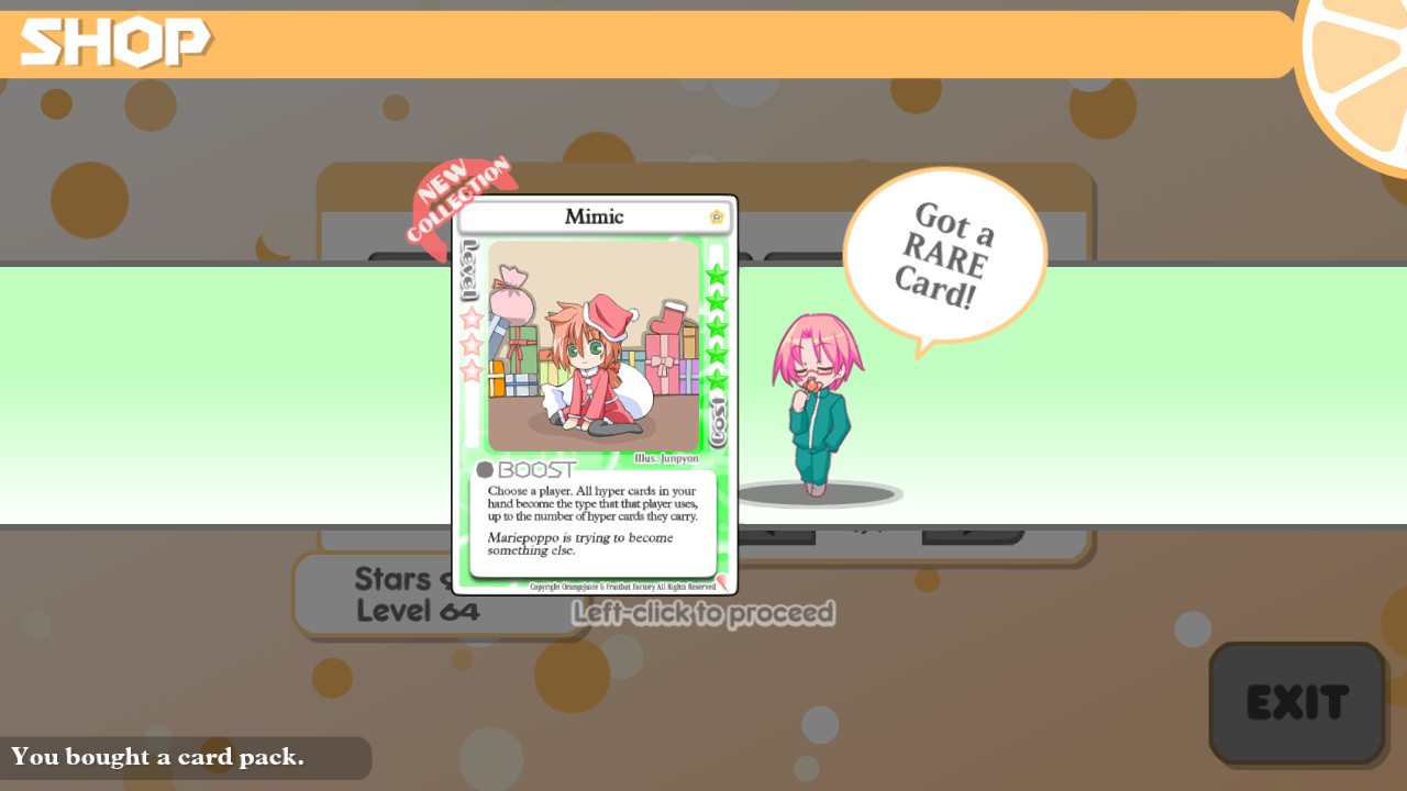 100% Orange Juice - Mixed Booster Pack official in-game screenshot 1