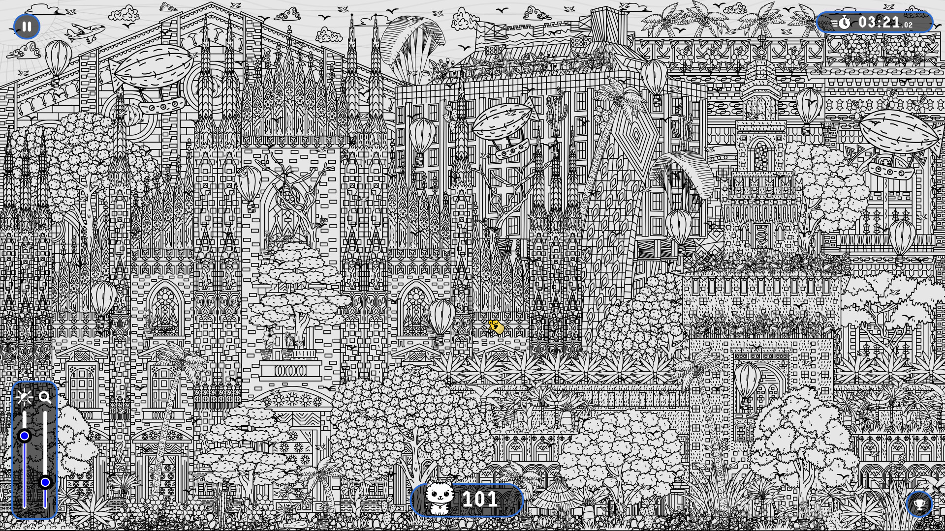 101 Cats Hidden in Milan official in-game screenshot 1
