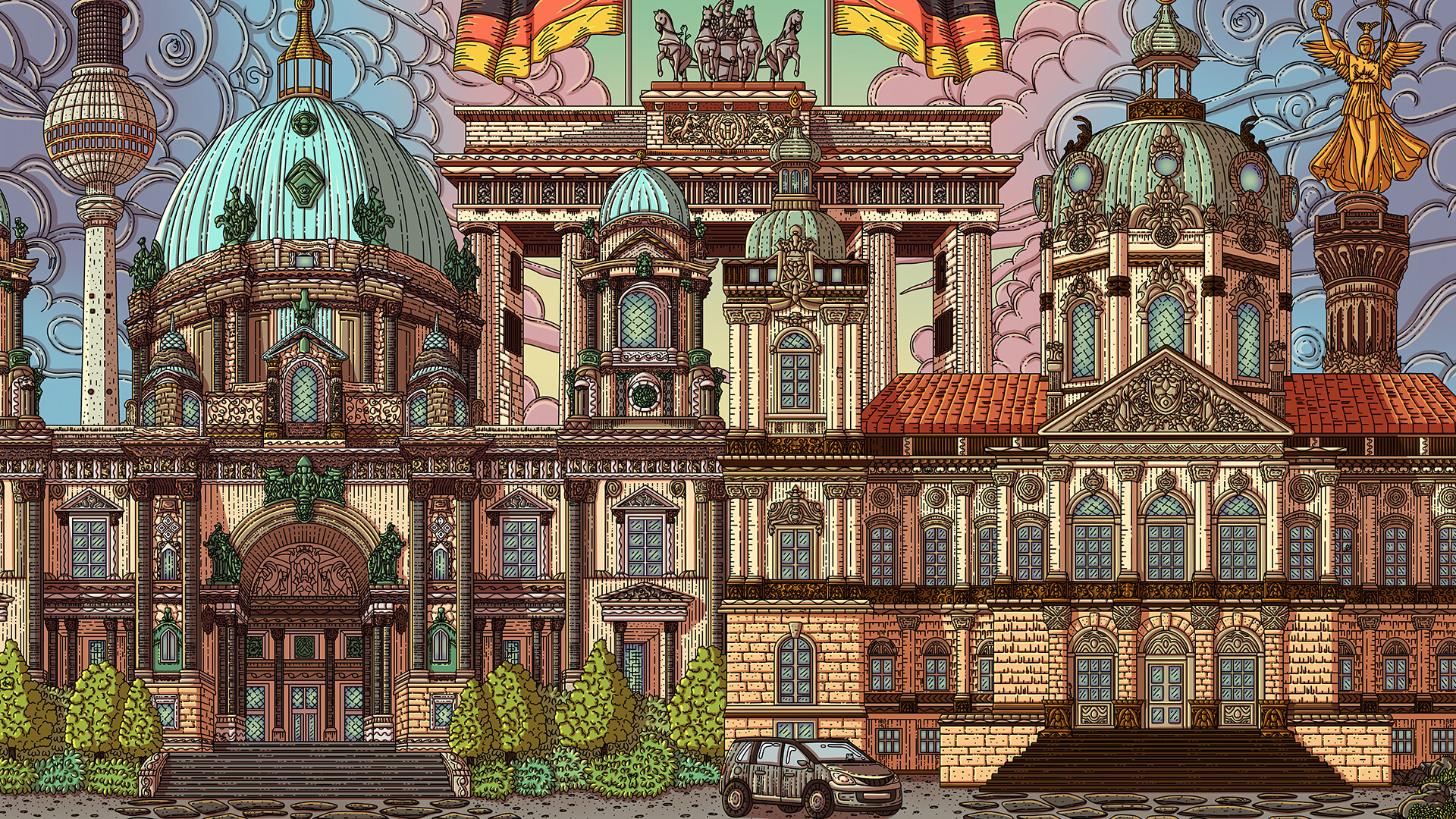 100 Berlin Cats official in-game screenshot 1