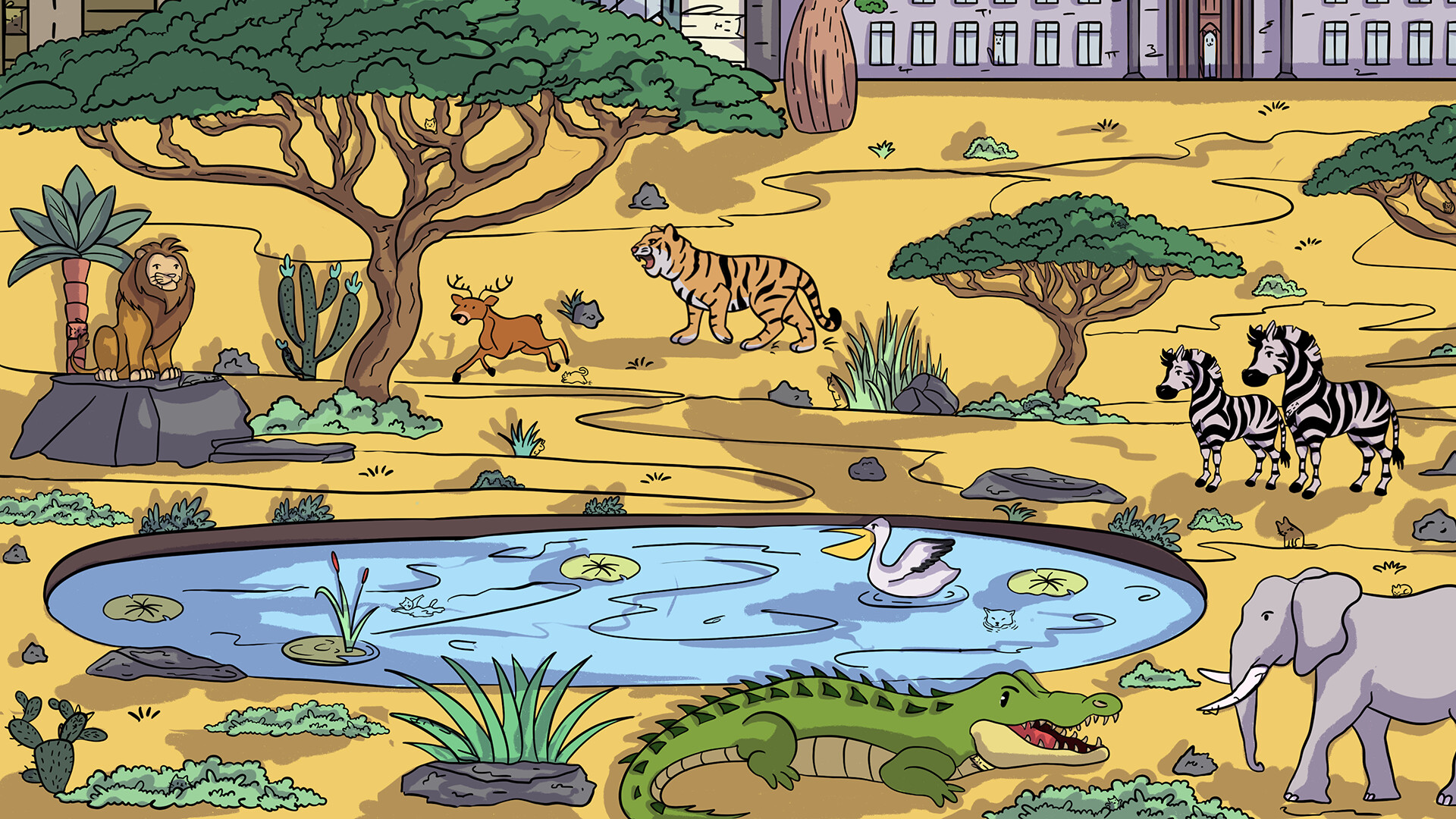 100 Africa Cats official in-game screenshot 1