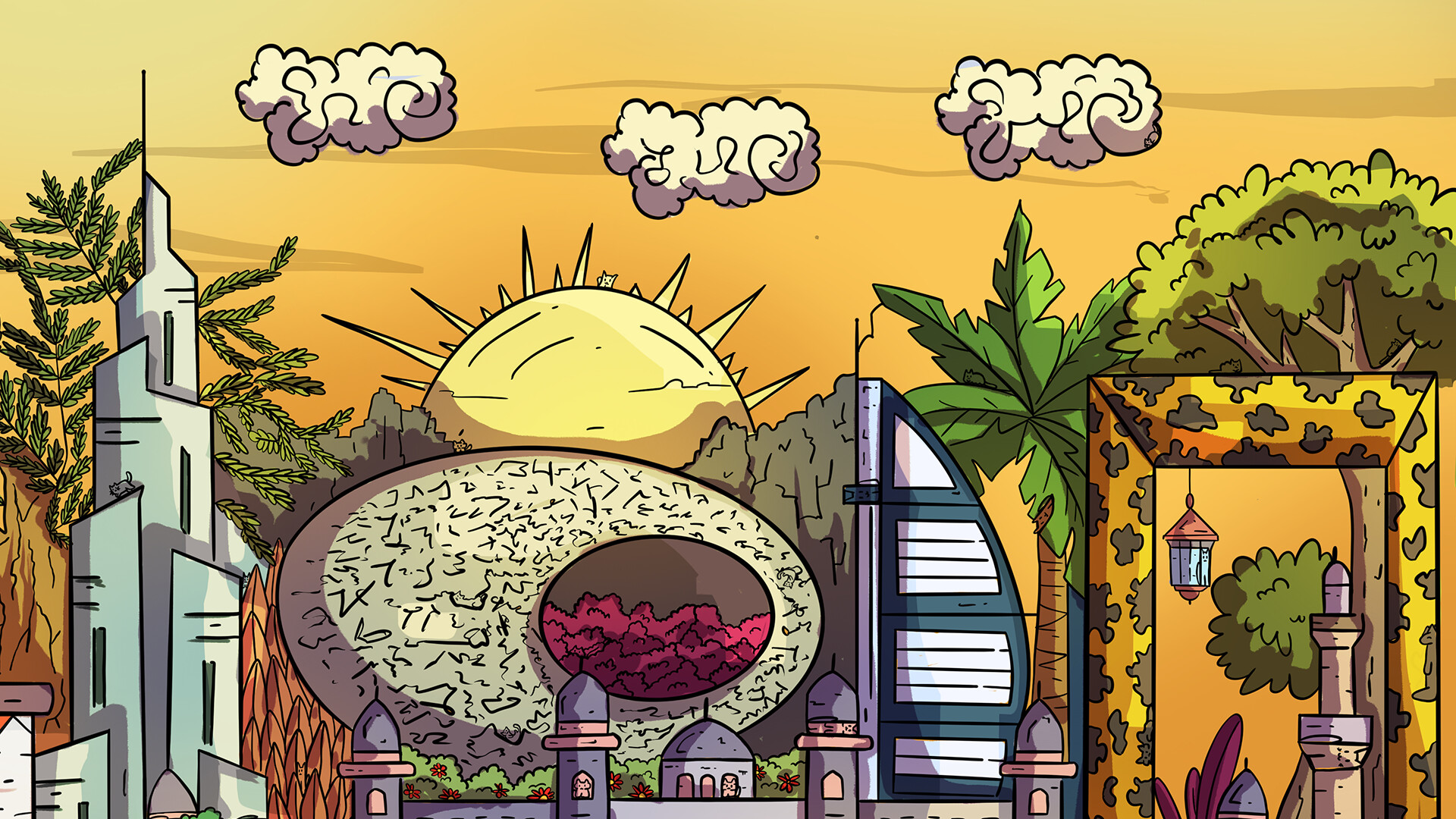 100 Dubai Cats official in-game screenshot 1