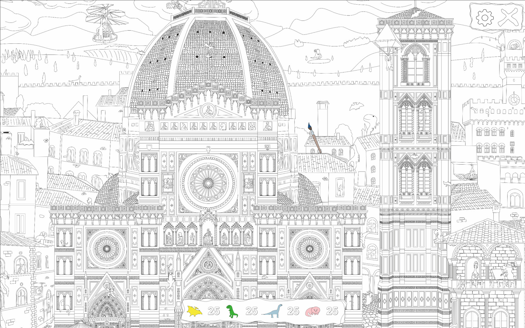 100 Hiddensaurs - Renaissance official in-game screenshot 1