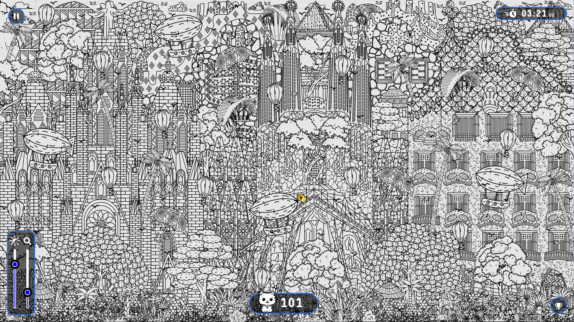 101 Cats Hidden in Barcelona official in-game screenshot 1
