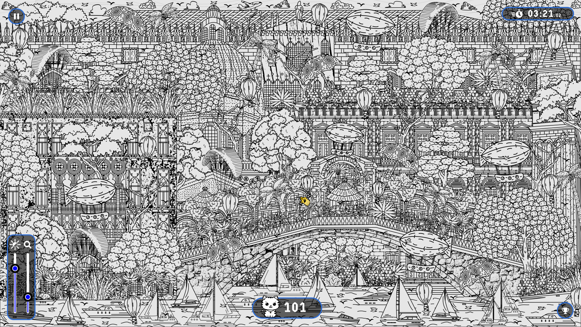 101 Cats Hidden in Venice official in-game screenshot 1