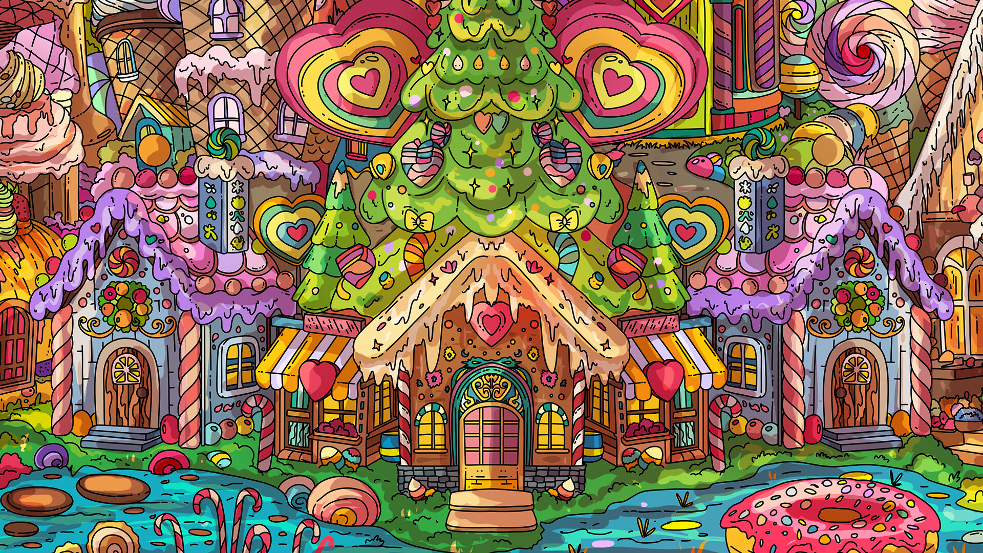 100 Candy Cats official in-game screenshot 1
