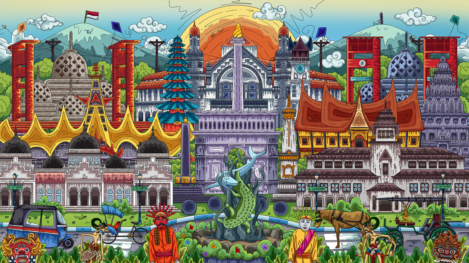 100 Indonesia Cats - Artbook official in-game screenshot 1