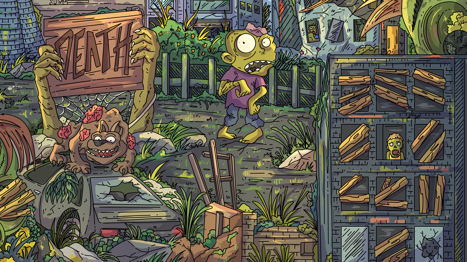 100 Zombie Cats Soundtrack official in-game screenshot 1