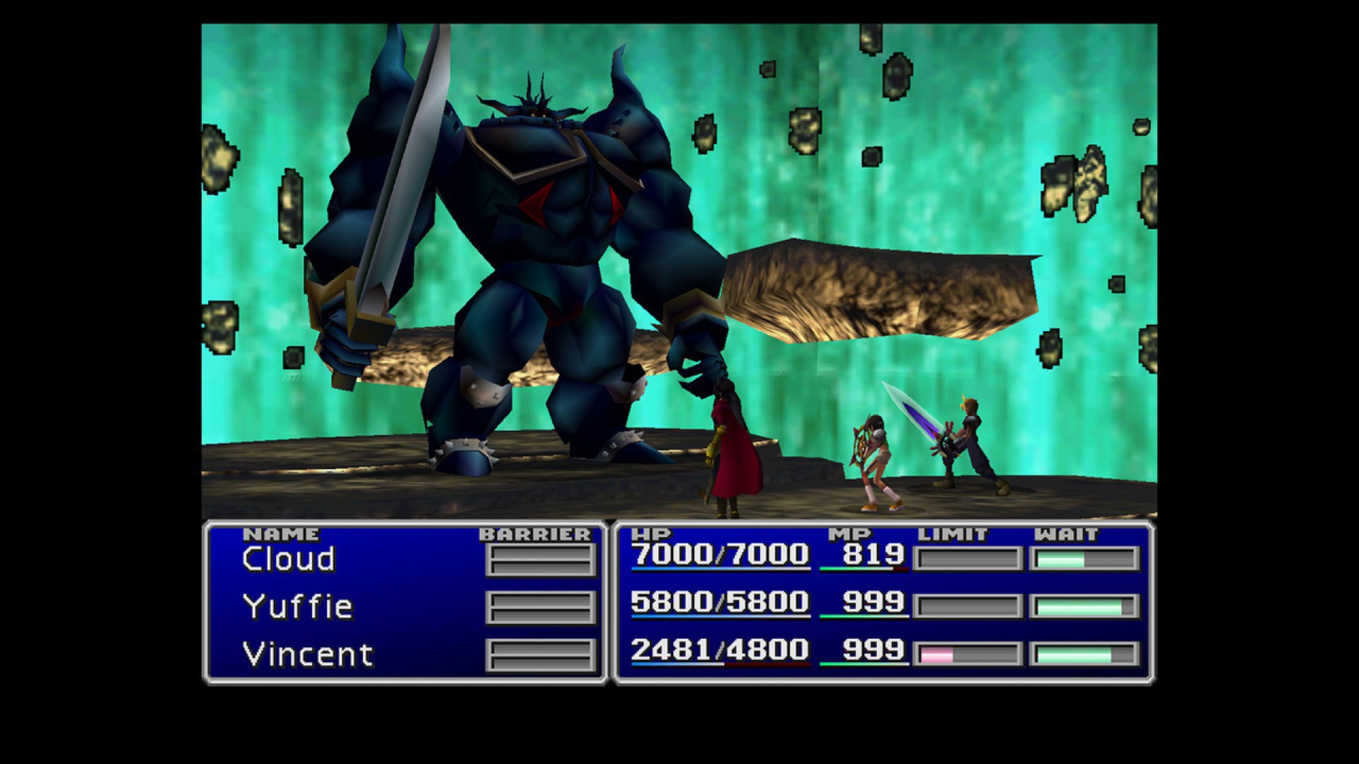 FINAL FANTASY VII official in-game screenshot 1