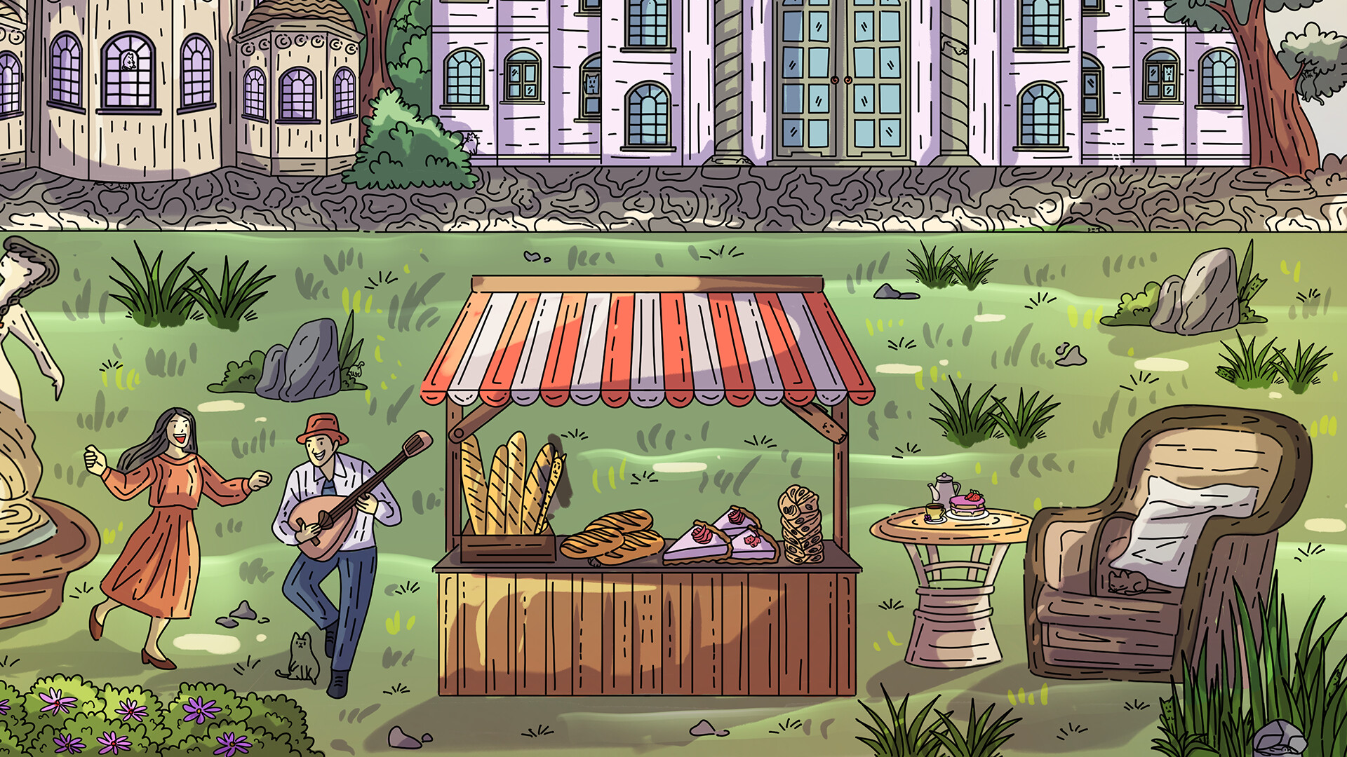 100 Cyprus Cats Soundtrack official in-game screenshot 1
