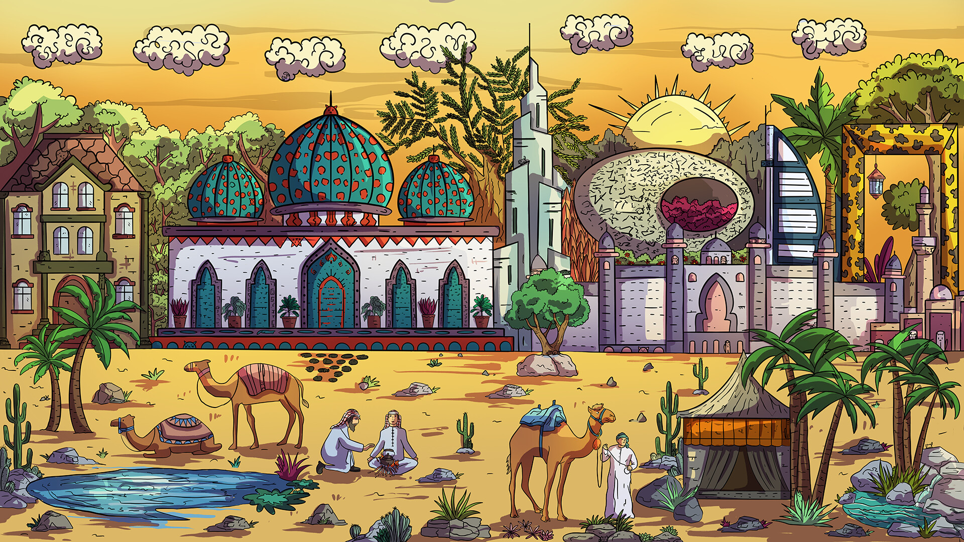 100 Dubai Cats Soundtrack official in-game screenshot 1