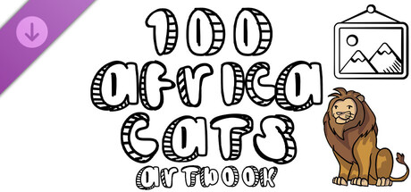 100 Africa Cats  - Artbook cover artwork