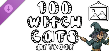 100 Witch Cats  - Artbook cover artwork