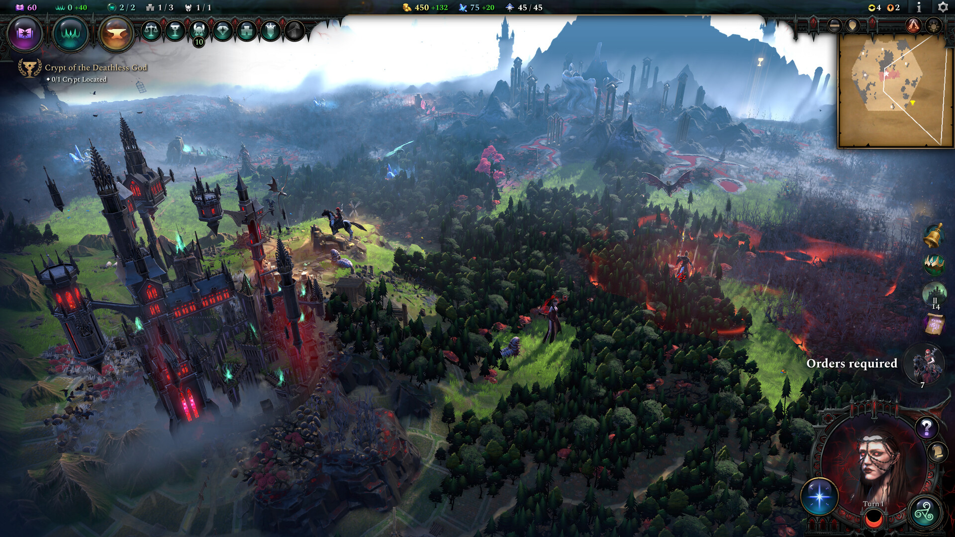 Age of Wonders 4: Thrones of Blood official in-game screenshot 1