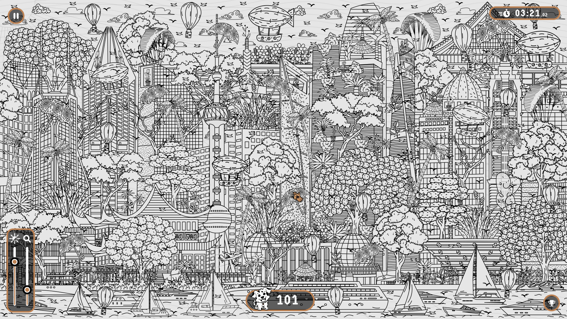 101 Dogs Hidden in Shanghai official in-game screenshot 1