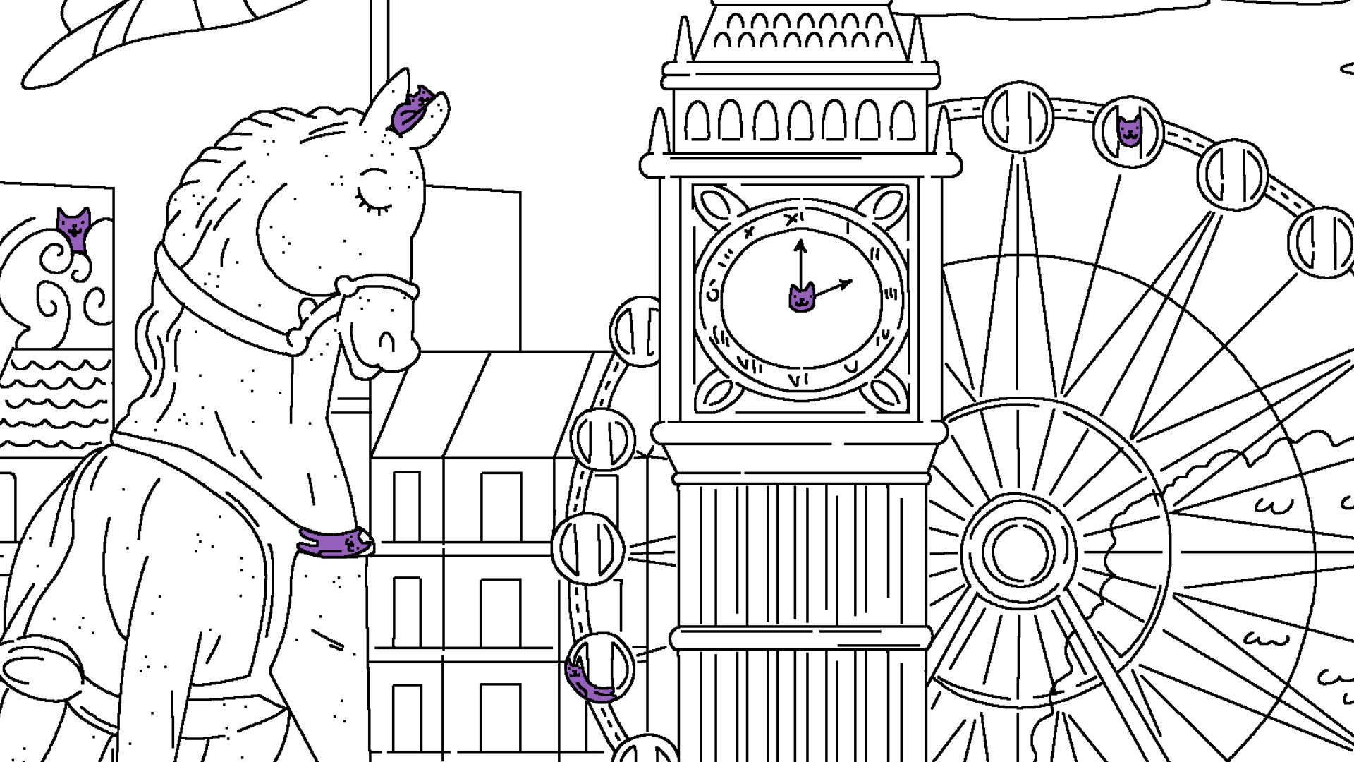 100 Cats Lost In England - Extra Content official in-game screenshot 1
