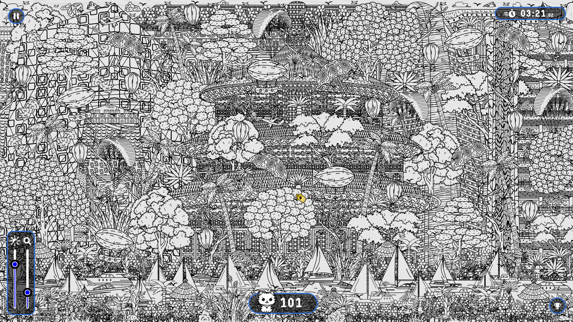101 Cats Hidden in Beijing official in-game screenshot 1