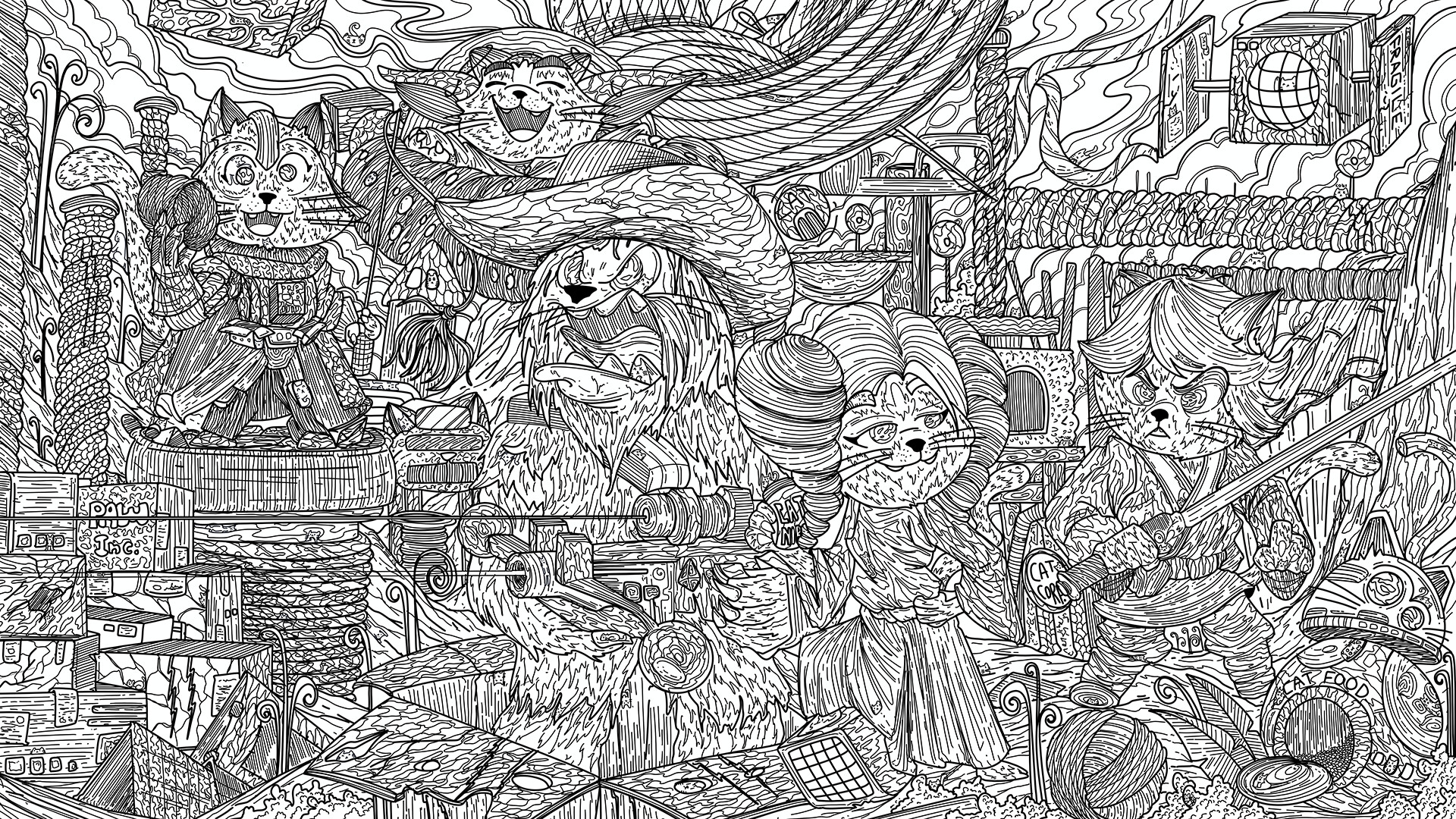 100 StarPaws Cats - Artbook official in-game screenshot 1