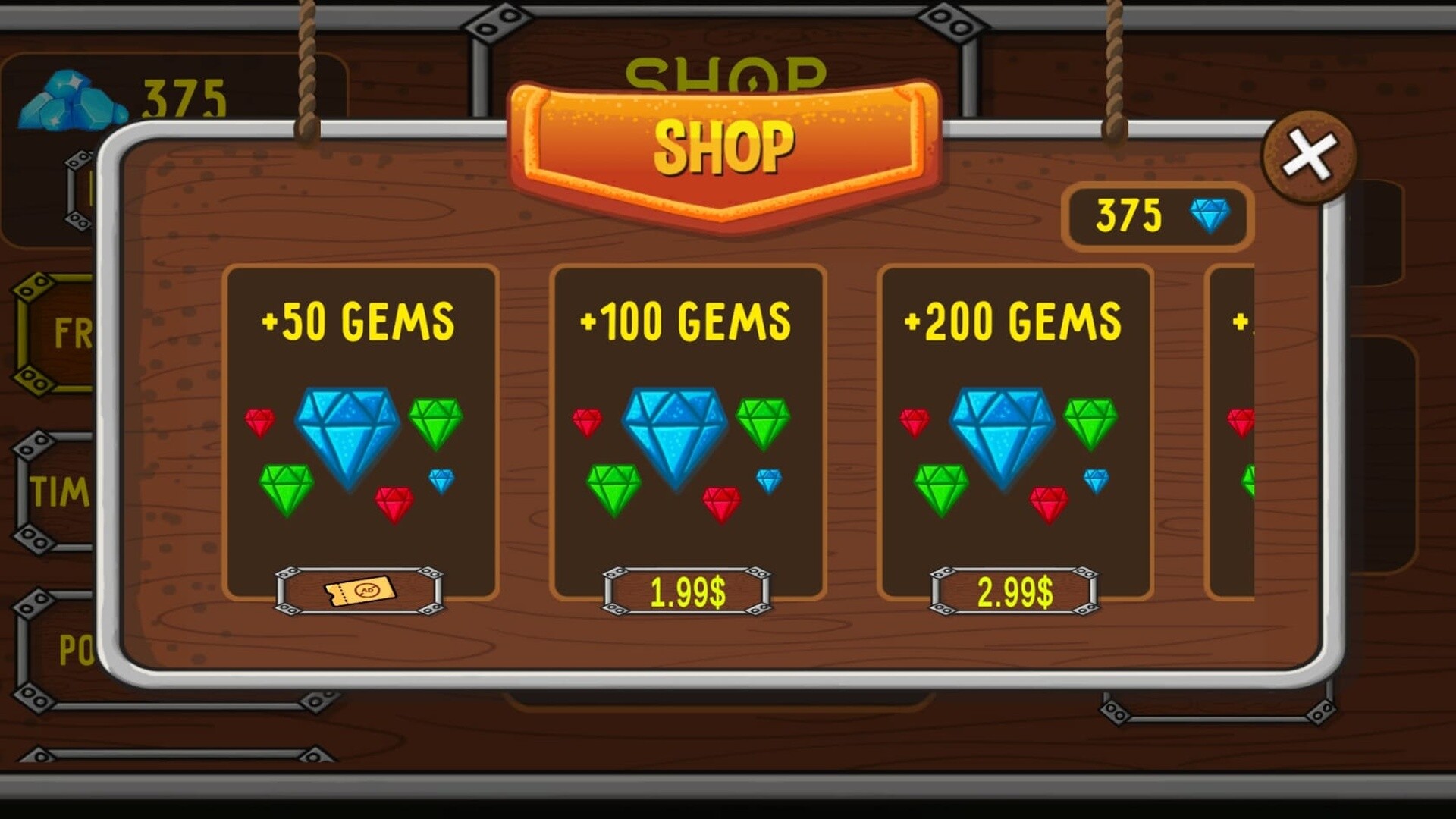100 Gems official in-game screenshot 1