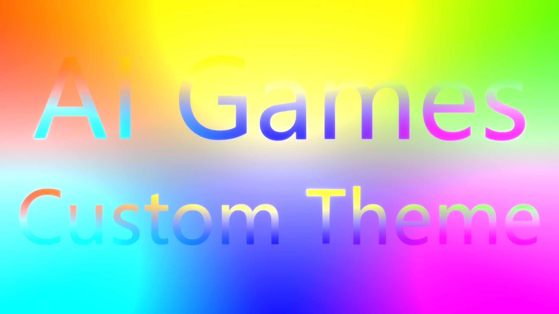 AI Games - Custom Theme official in-game screenshot 1