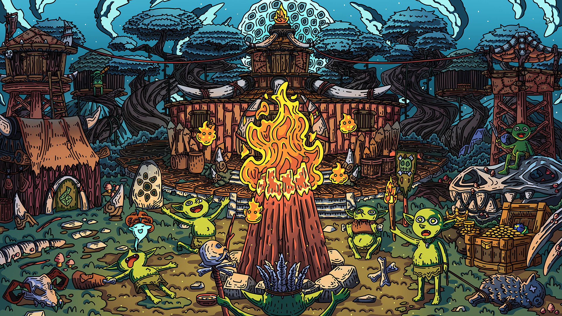 100 Goblin Cats official in-game screenshot 1
