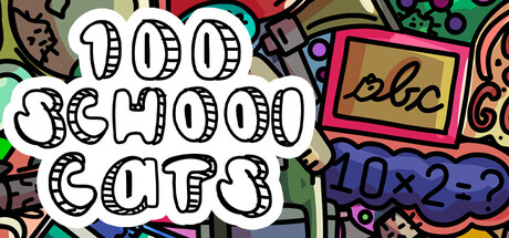 100 School Cats cover artwork