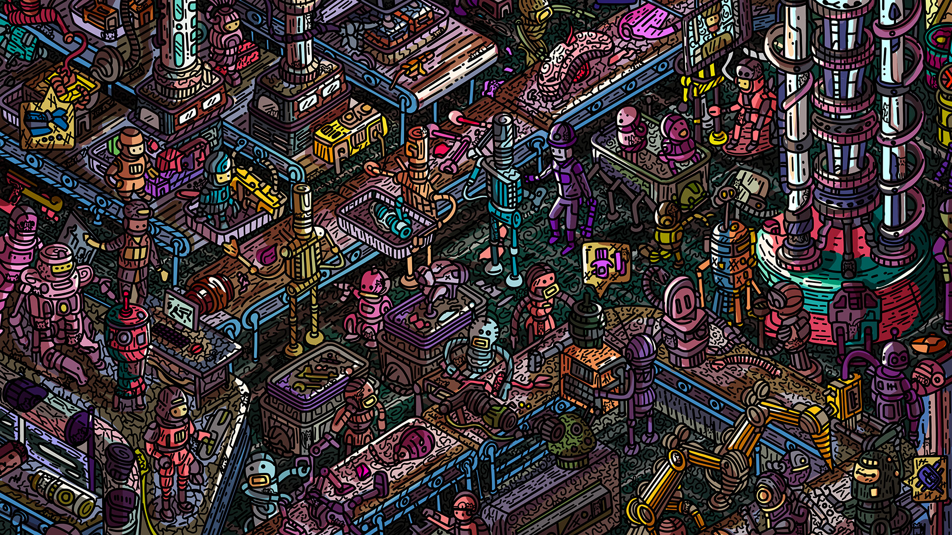 100 Factory Cats official in-game screenshot 1