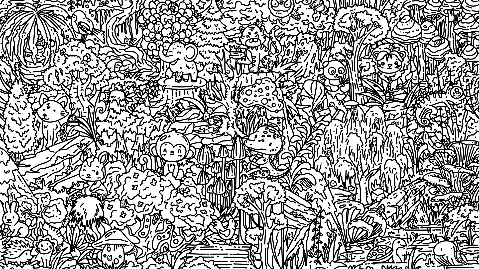 100 Nature Cats - Artbook official in-game screenshot 1