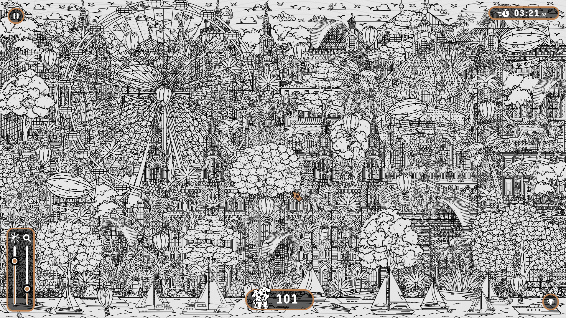 101 Dogs Hidden in Vienna official in-game screenshot 1