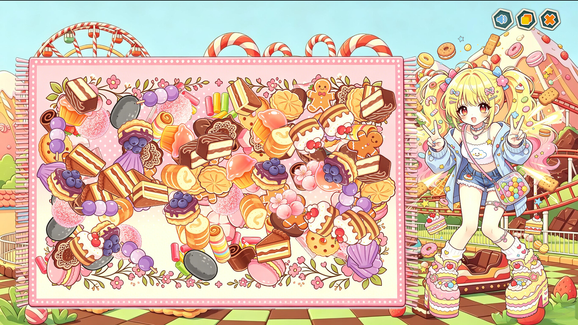 魔法少女甜心 Magical Girl Sweetheart official in-game screenshot 1