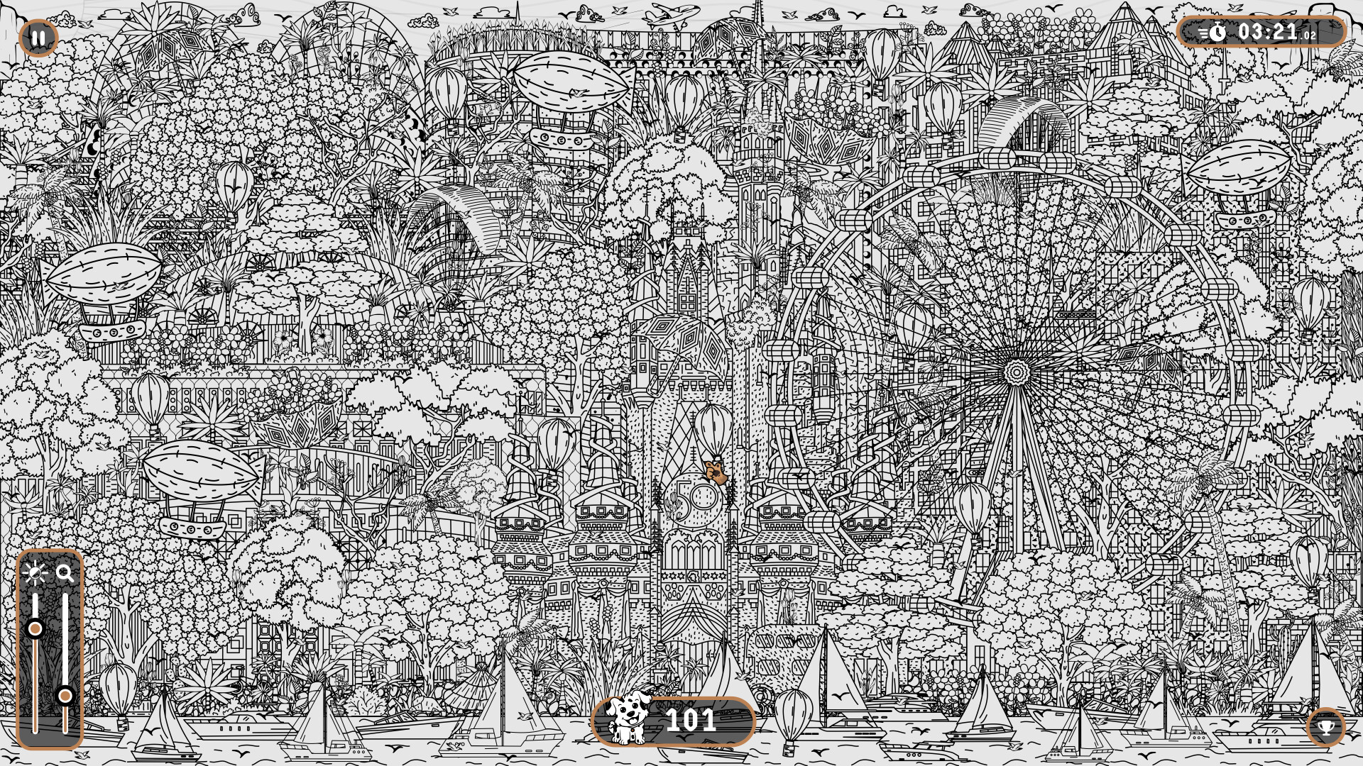 101 Dogs Hidden in Orlando official in-game screenshot 1