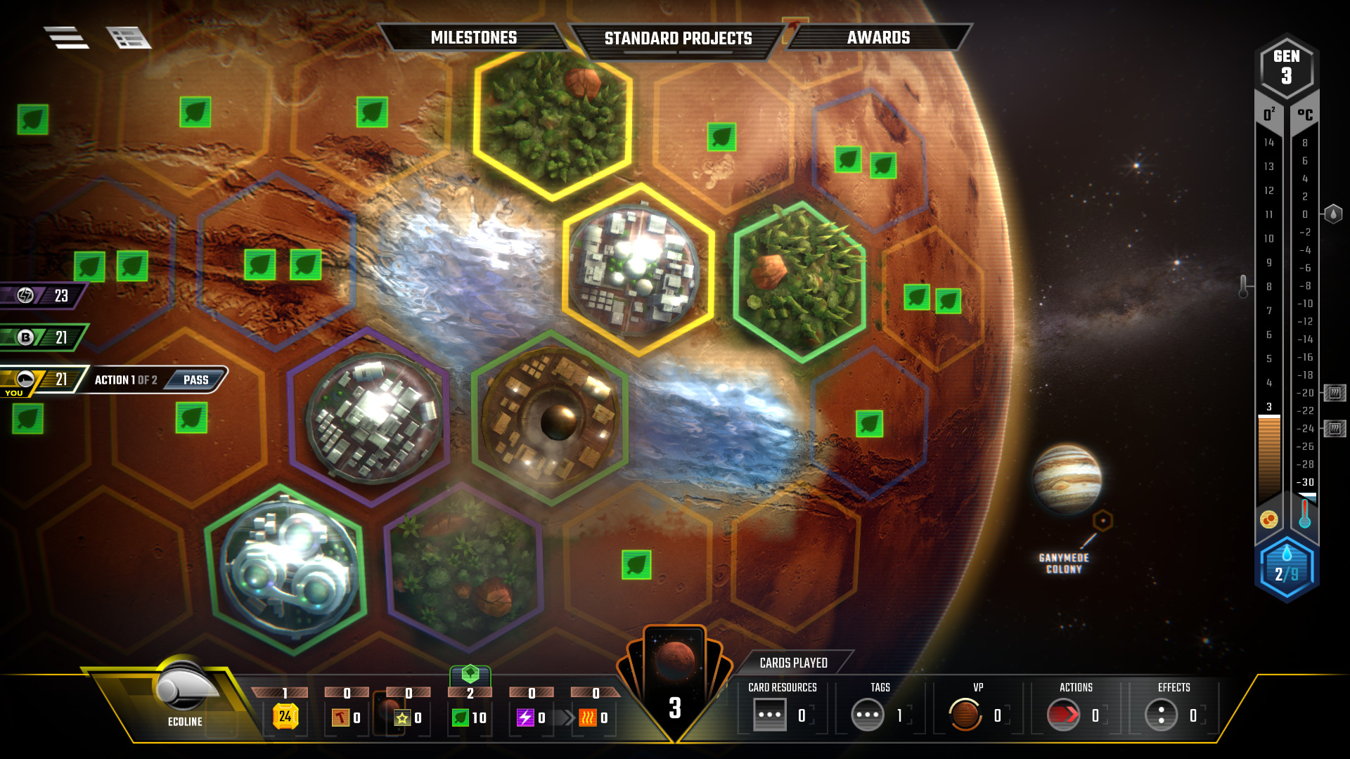 Terraforming Mars official in-game screenshot 1